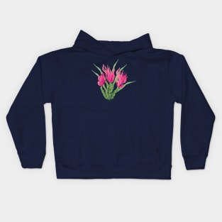 Cactus flowers Kids Hoodie